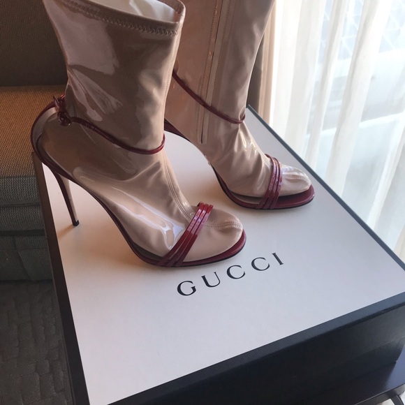 Gucci Shoes - New Gucci ILSE Red Sandal red